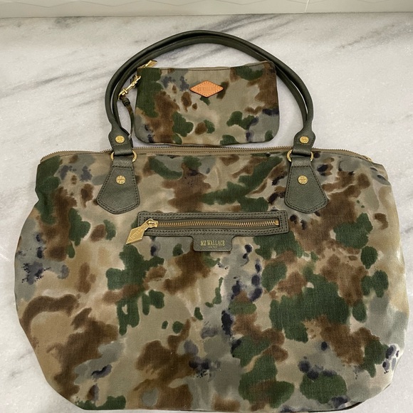 MZ Wallace Handbags - SOLD ON MERCARI 
MZ Wallace Camo NWOT Tote Handbag Green